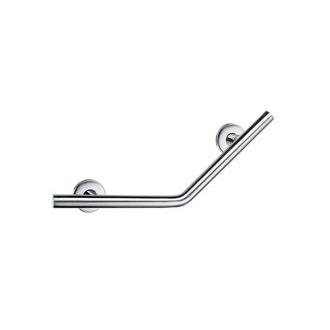 Smedbo FK802 20 in. V-Form Grab Bar in Polished Stainless Steel from the Living Collection